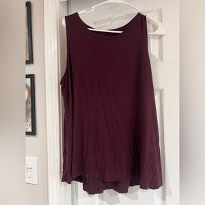 Apt. 9 Deep Burgundy Essentials Top XL